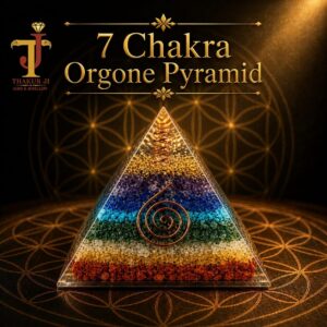 7 CHAKRA ORGONE PYRAMID