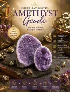 RAW AMETHYST GEODE