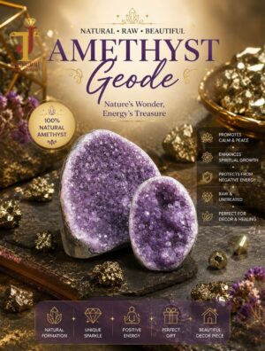 RAW AMETHYST GEODE