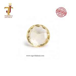 Natural Yellow Sapphire – 7.23 Carat Oval Faceted