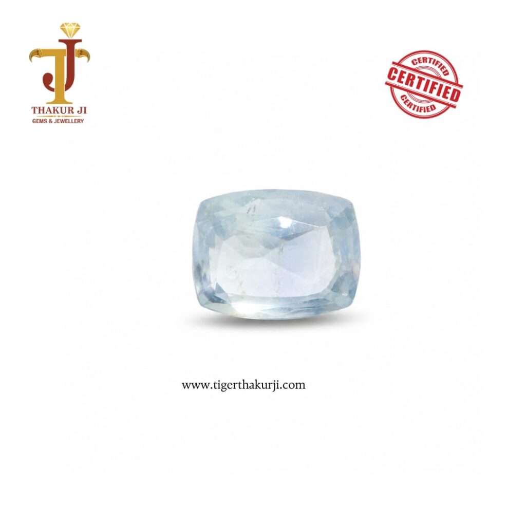 Natural Blue Sapphire – 4.30 Carat Oval Faceted