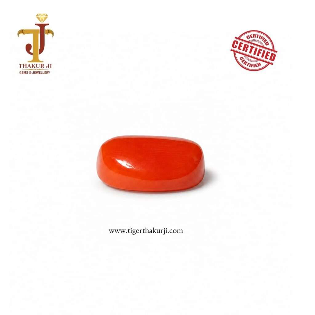 Italian Red Coral – 8.48 Carat Natural Gemstone